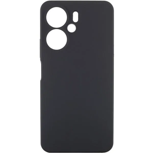 Чехол Silicone Cover Lakshmi Full Camera (AAA) для Xiaomi Redmi 13C 4G/5G / Poco C65 / Poco M6 5G — Черный — фото 1