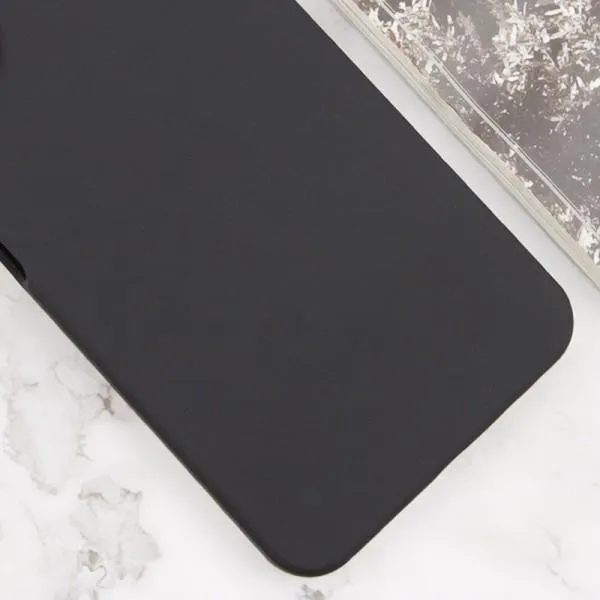 Чехол Silicone Cover Lakshmi Full Camera (AAA) для Xiaomi Redmi 13C 4G/5G / Poco C65 / Poco M6 5G — Черный — фото 2