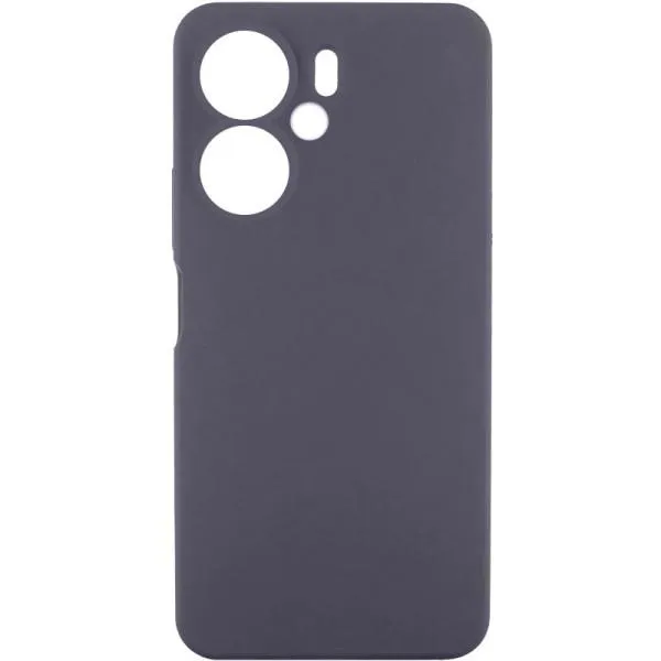 Чехол Silicone Cover Lakshmi Full Camera (AAA) для Xiaomi Redmi 13C 4G/5G / Poco C65 / Poco M6 5G — Серый