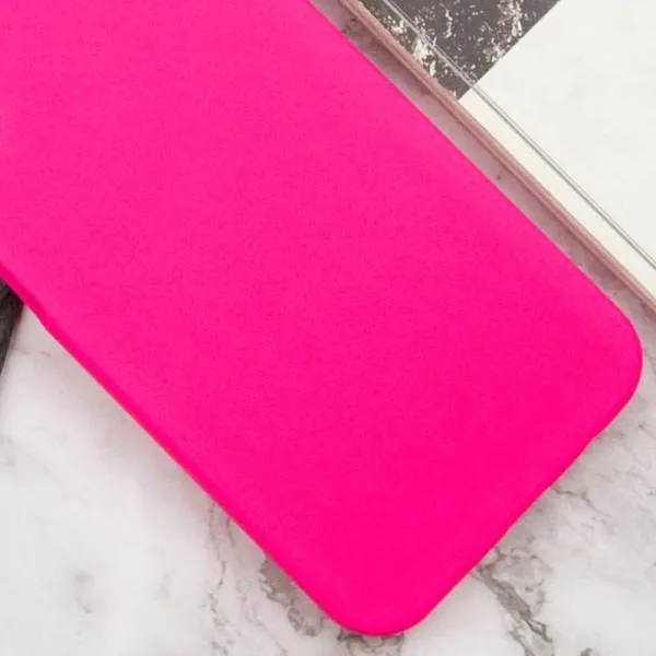 Чехол Silicone Cover Lakshmi Full Camera (AAA) для Xiaomi Redmi 13C 4G/5G / Poco C65 / Poco M6 5G — Розовый — фото 3