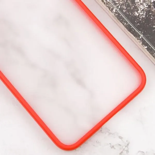 Чехол TPU+PC North Guard для Xiaomi Redmi 13C / Poco C65 — Красный — фото 2