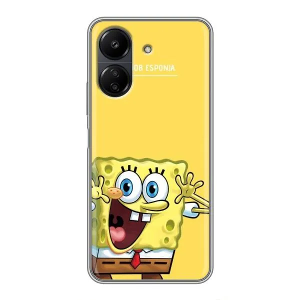 Чехол с принтом «Губка Боб» для Xiaomi Redmi 13C