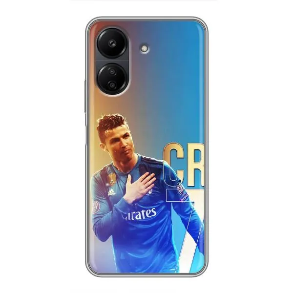 Чехол с принтом «CR7 Real» для Xiaomi Redmi 13C