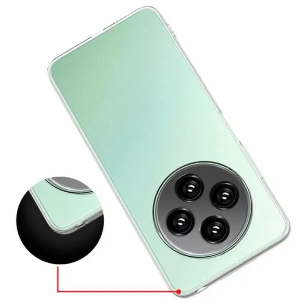 TPU чохол Epic Transparent 1,5mm Full Camera для Xiaomi Redmi 14C / Poco C75 — Прозорий — фото 2