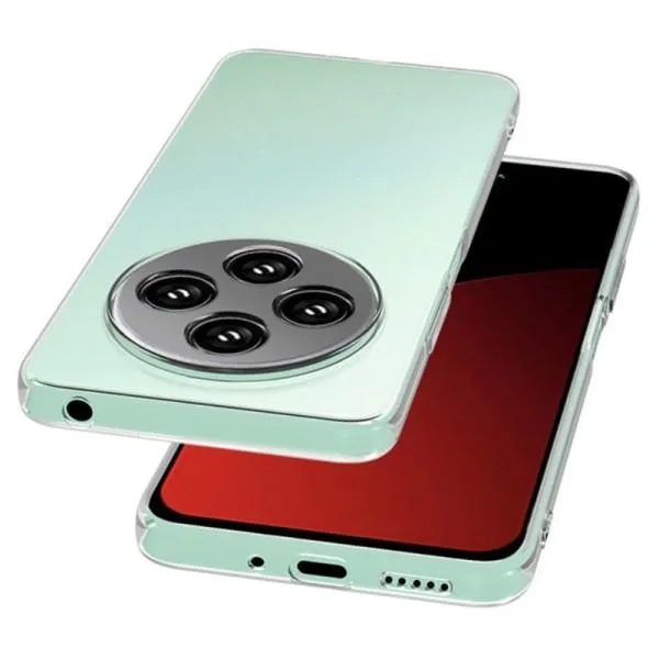 TPU чохол Epic Transparent 1,5mm Full Camera для Xiaomi Redmi 14C / Poco C75 — Прозорий — фото 3