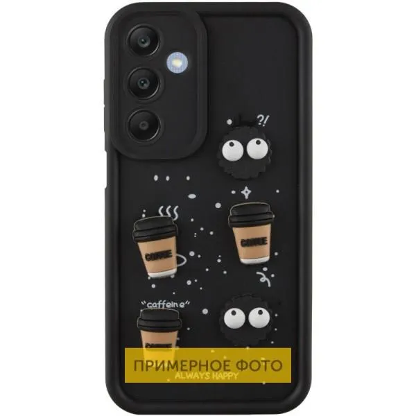 Чохол TPU Toys Case для Xiaomi Redmi 14C / Poco C75 — Чорний — фото 5