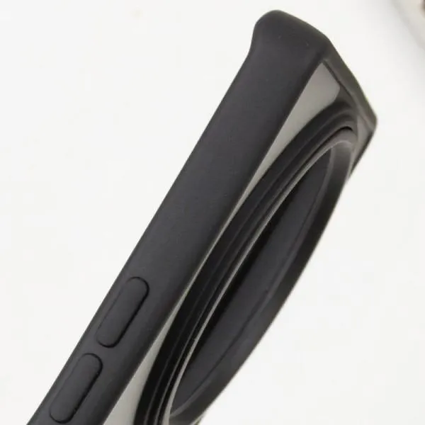 Чехол TPU+PC Lyon Frosted для Xiaomi Redmi 14C / Poco C75 — Черный — фото 4
