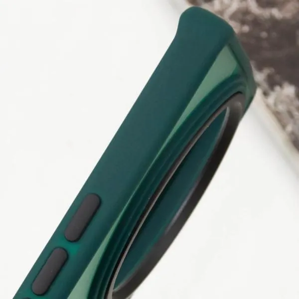 Чехол TPU+PC Lyon Frosted для Xiaomi Redmi 14C / Poco C75 — Зеленый — фото 4