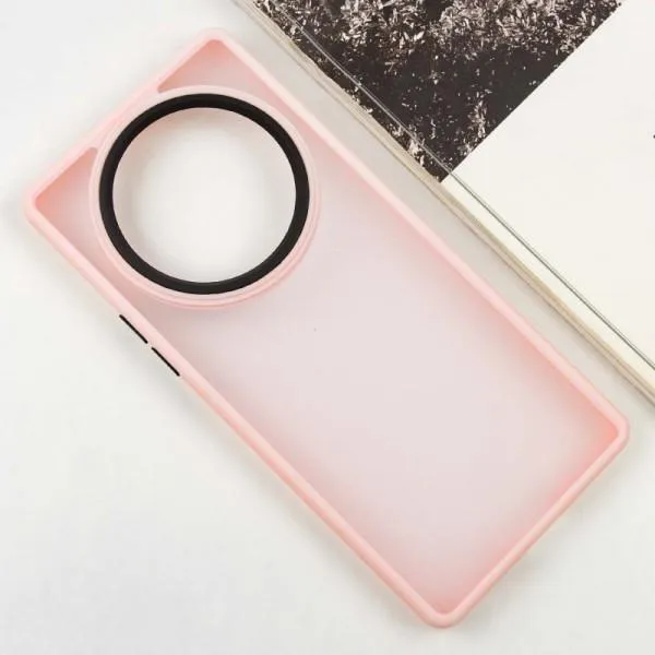 Чехол TPU+PC Lyon Frosted для Xiaomi Redmi 14C / Poco C75 — Розовый — фото 2