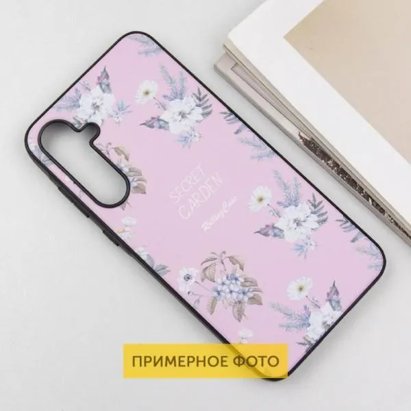 TPU+PC чохол Secret Garden для Xiaomi Redmi 14C / Poco C75 — Рожевий — фото 3