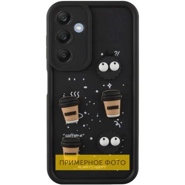 Чохол TPU Toys Case для Xiaomi Redmi 14C / Poco C75 — Чорний — фото 1