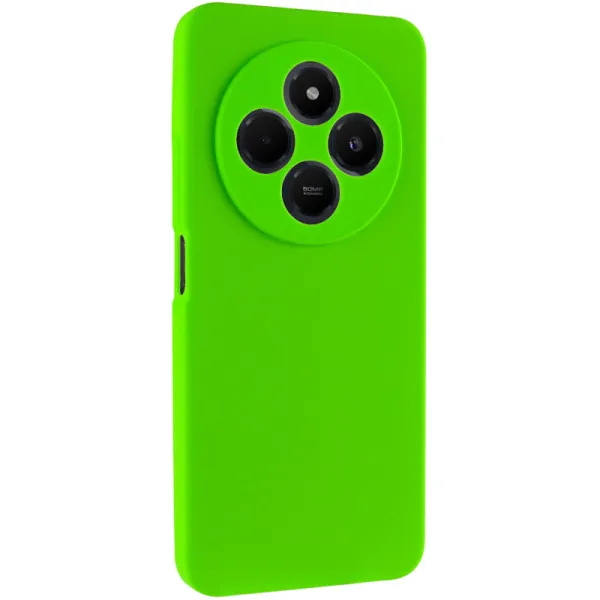 Чохол Silicone Cover Ummi Lakshmi Full Camera (AA) для Xiaomi Redmi 14C / Poco C75 — Салатовий — фото 1