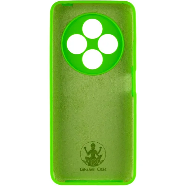 Чохол Silicone Cover Ummi Lakshmi Full Camera (AA) для Xiaomi Redmi 14C / Poco C75 — Салатовий — фото 3