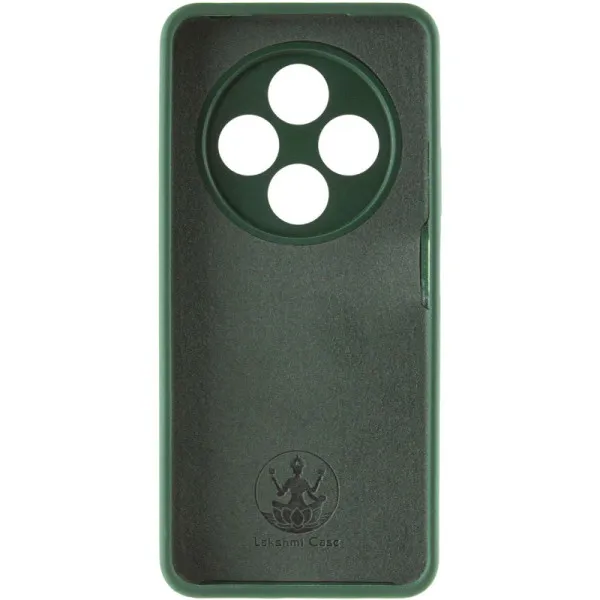 Чехол Silicone Cover Lakshmi Full Camera (AAA) для Xiaomi Redmi 14C / Poco C75 — Зеленый — фото 1