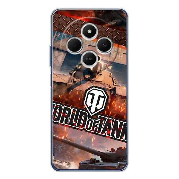 Чехол с принтом «World of Tanks» для Xiaomi Redmi 14C