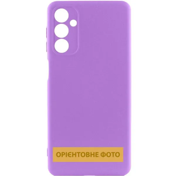 Чехол TPU GETMAN Liquid Silk Full Camera для Xiaomi Redmi 15 (EU) — Фиолетовый — фото 5