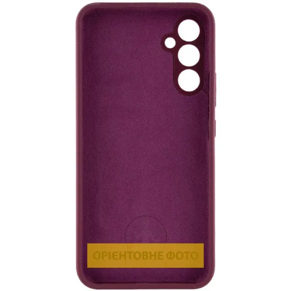 Чехол Silicone Cover Lakshmi Full Camera (AAA) для Xiaomi Redmi 15 (EU) — Бордовый — фото 3