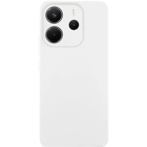 Чехол Silicone Cover Ummi Lakshmi Full Camera (AA) для Xiaomi Redmi 15 (EU) — Белый