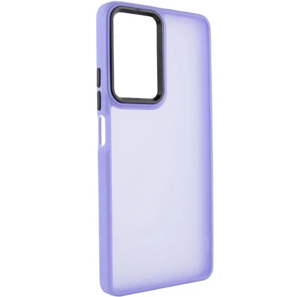 Чехол TPU+PC Lyon Frosted для Xiaomi Redmi 15 (EU) — Фиолетовый — фото 1