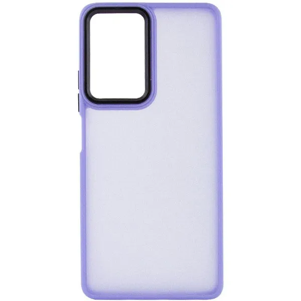 Чехол TPU+PC Lyon Frosted для Xiaomi Redmi 15 (EU) — Фиолетовый — фото 2