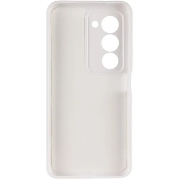 Чехол TPU GETMAN Liquid Silk Full Camera для Xiaomi Redmi 15 (EU) — Белый — фото 2