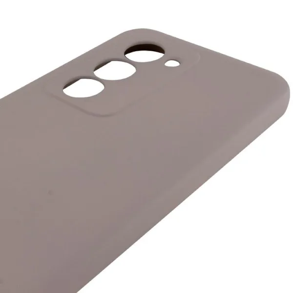 Чехол TPU GETMAN Liquid Silk Full Camera для Xiaomi Redmi 15 (EU) — Серый — фото 3