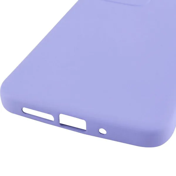 Чехол TPU GETMAN Liquid Silk Full Camera для Xiaomi Redmi 15 (EU) — Сиреневый — фото 4