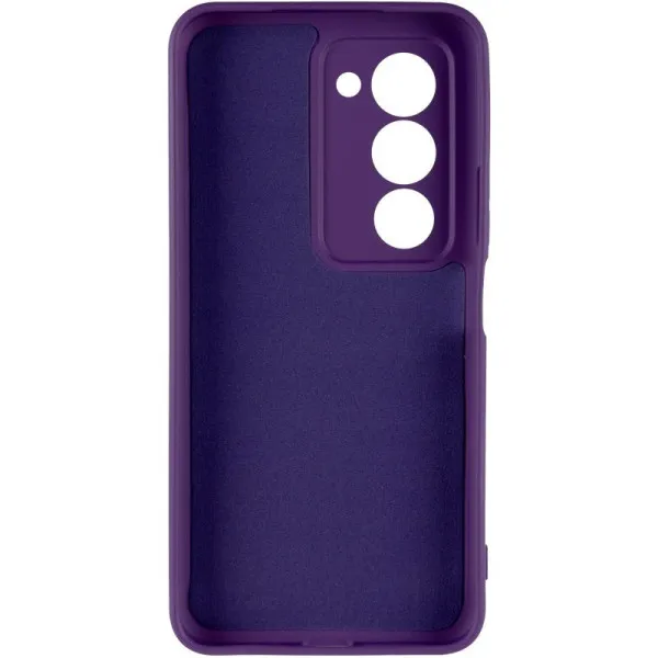 Чехол TPU GETMAN Liquid Silk Full Camera для Xiaomi Redmi 15 (EU) — Фиолетовый — фото 2