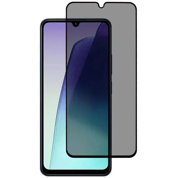 Защитное стекло Privacy 5D (тех.пак) для Xiaomi Redmi 15 (EU) — Черный