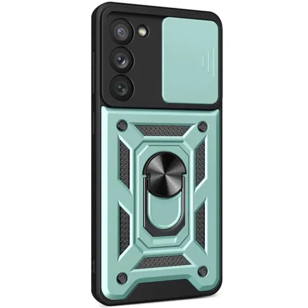 Чехол Ummi Camshield Serge Ring для Xiaomi Redmi 15 (EU) — Зеленый — фото 5