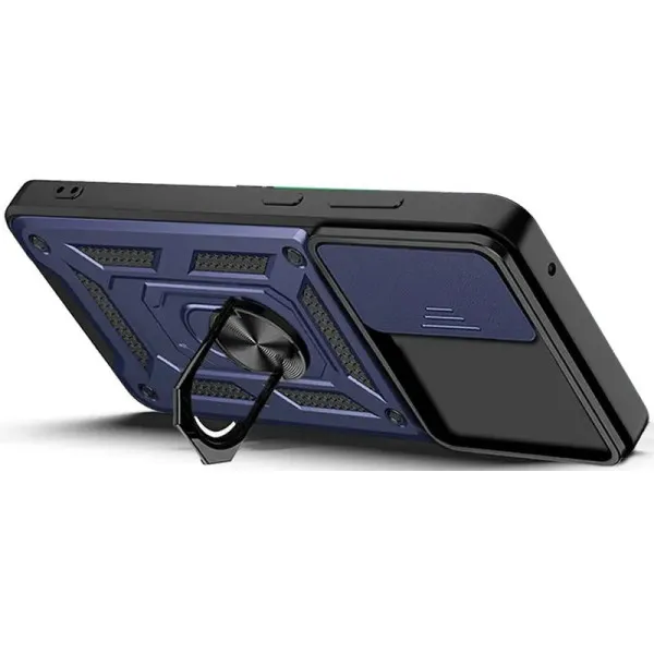 Чехол Ummi Camshield Serge Ring для Xiaomi Redmi 15 (EU) — Синий — фото 3 Чехол Ummi Camshield Serge Ring для Xiaomi Redmi 15 (EU) — Синий — фото 3