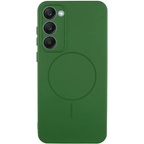 Чехол Silicone Cover Lakshmi Full Camera (AA) with Magnetic Fit для Xiaomi Redmi 15 (EU) — Зеленый — фото 1 Чехол Silicone Cover Lakshmi Full Camera (AA) with Magnetic Fit для Xiaomi Redmi 15 (EU) — Зеленый — фото 1