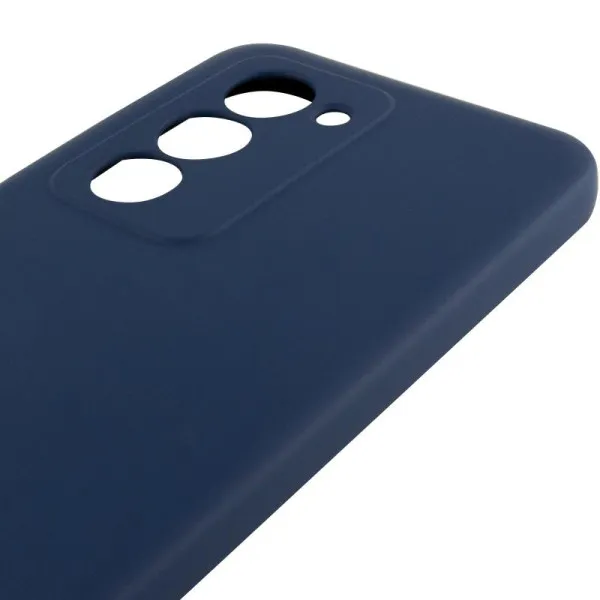 Чехол TPU GETMAN Liquid Silk Full Camera для Xiaomi Redmi 15 (EU) — Синий — фото 1