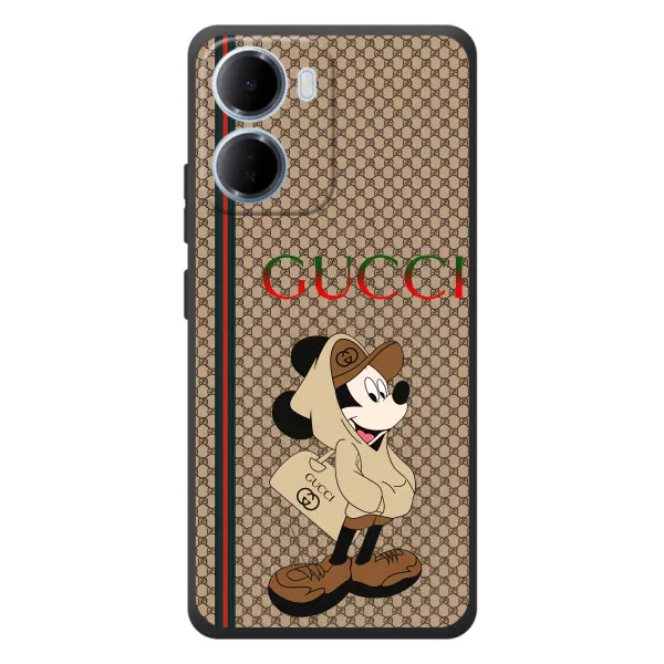 Чехол с принтом «Mickey GUCCI» для Xiaomi Redmi 15a