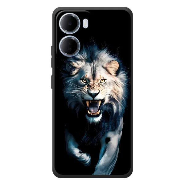 Чехол с принтом «Лев в темноте» для Xiaomi Redmi 15a