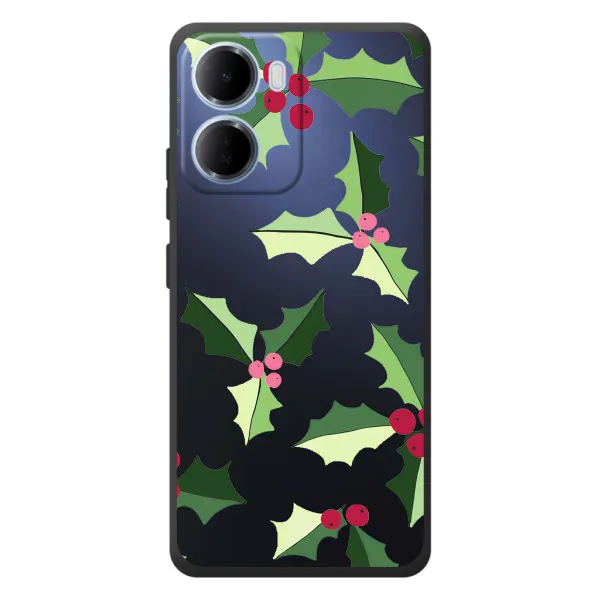 Чехол с принтом «Рождественский фон» для Xiaomi Redmi 15a