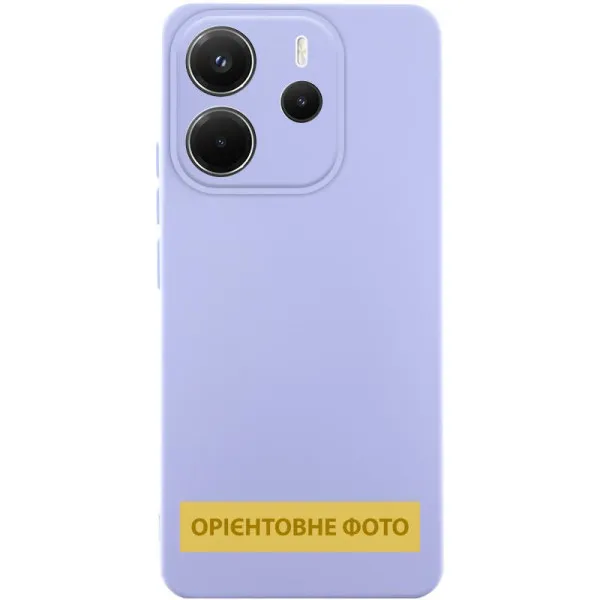Чохол Silicone Cover Ummi Lakshmi Full Camera (AA) для Xiaomi Redmi 15C (EU) — Бузковий — фото 1