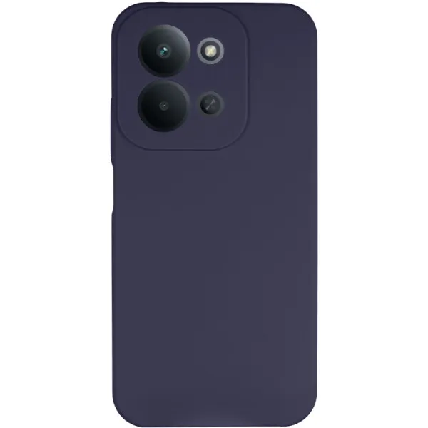 Чехол Silicone Cover Lakshmi Full Camera (AAA) для Xiaomi Redmi 15C (EU) — Темно-синий — фото 1