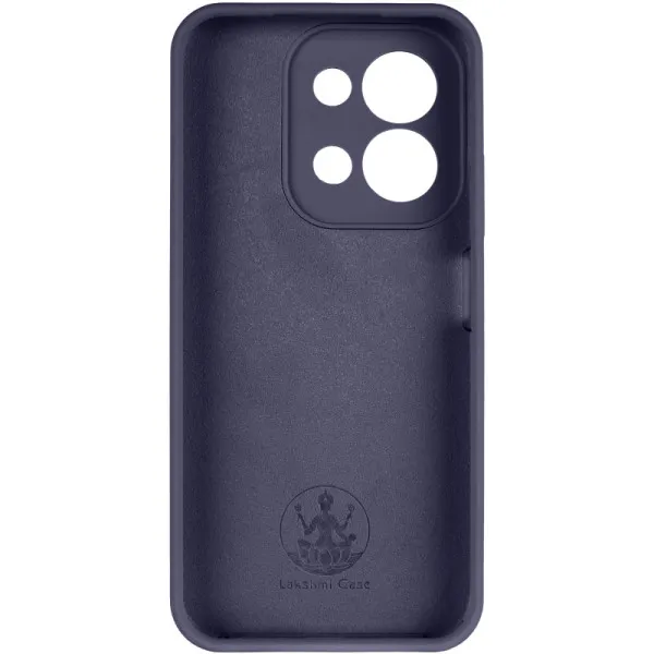 Чехол Silicone Cover Lakshmi Full Camera (AAA) для Xiaomi Redmi 15C (EU) — Темно-синий — фото 2