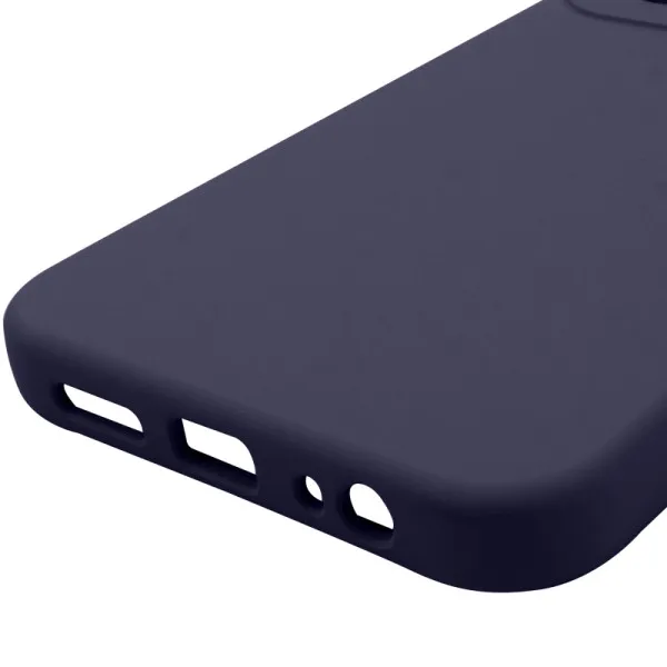 Чехол Silicone Cover Lakshmi Full Camera (AAA) для Xiaomi Redmi 15C (EU) — Темно-синий — фото 4