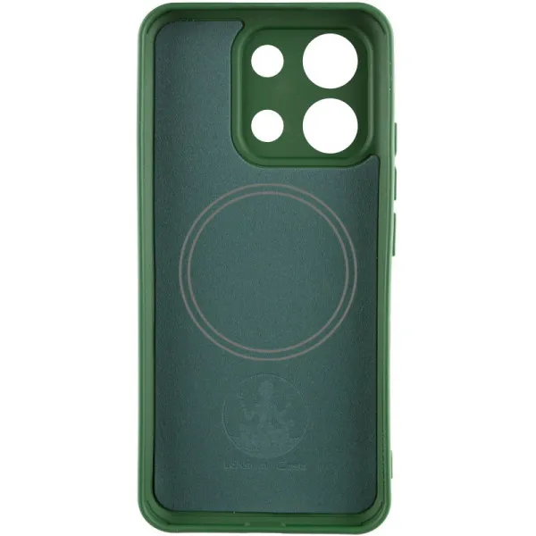 Чехол Silicone Cover Lakshmi Full Camera (AA) with Magnetic Fit для Xiaomi Redmi 15C (EU) — Зеленый — фото 2 Чехол Silicone Cover Lakshmi Full Camera (AA) with Magnetic Fit для Xiaomi Redmi 15C (EU) — Зеленый — фото 2