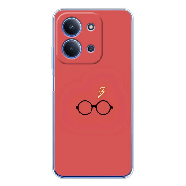 Чехол с принтом «шрам и очки» для Xiaomi Redmi 15C Чехол с принтом «шрам и очки» для Xiaomi Redmi 15C
