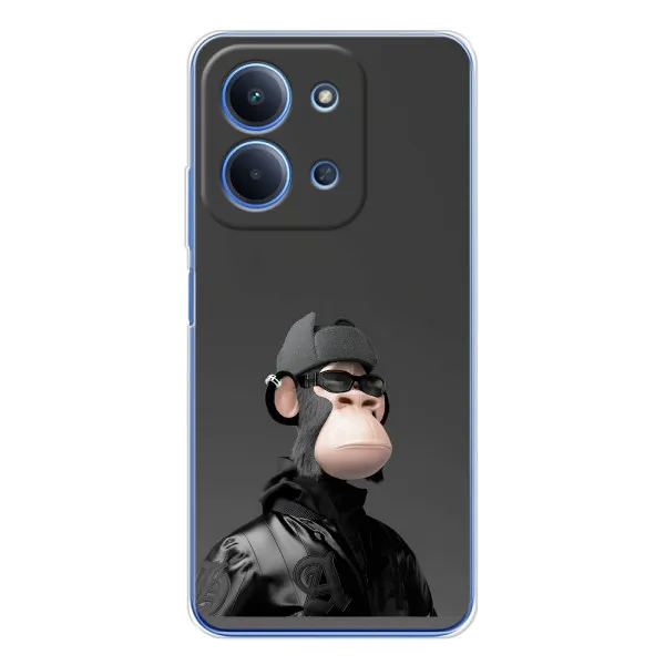 Чехол с принтом «стильная обезьяна NFT» для Xiaomi Redmi 15C