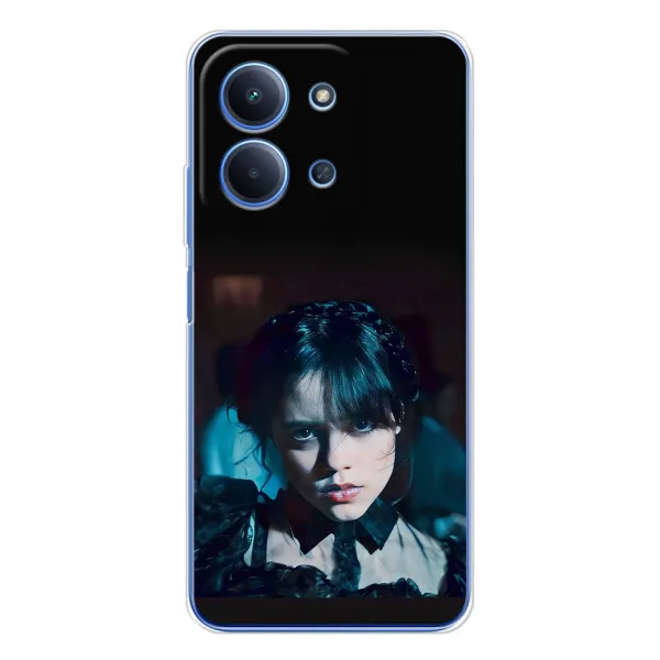Чехол с принтом «взгляд Уэнздей» для Xiaomi Redmi 15C