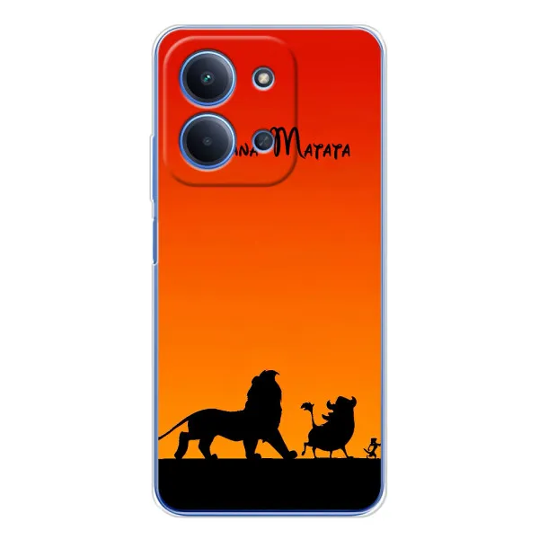 Чехол с принтом «Акуна Матата закат» для Xiaomi Redmi 15C