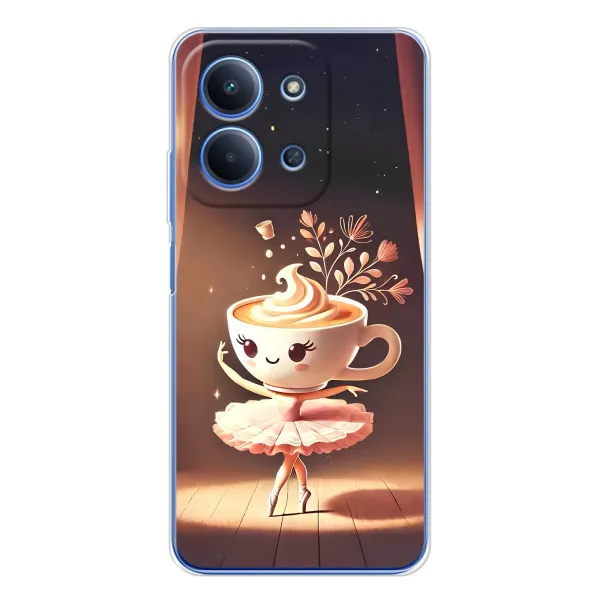 Чехол с принтом «Балерина капучина» для Xiaomi Redmi 15C Чехол с принтом «Балерина капучина» для Xiaomi Redmi 15C