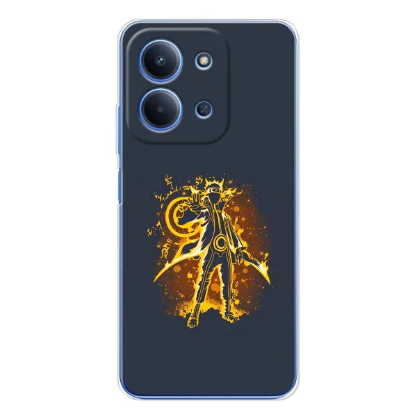 Чехол с принтом «золотой Наруто» для Xiaomi Redmi 15C