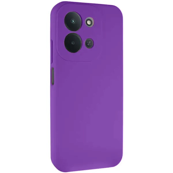 Чехол Silicone Cover Ummi Lakshmi Full Camera (AA) для Xiaomi Redmi 17 4G / 5G — Фиолетовый