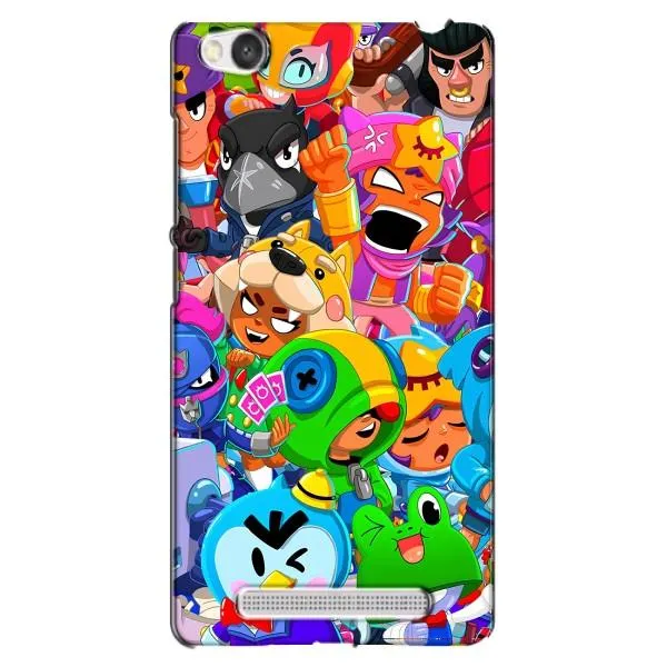 Чехол с принтом «Герои Бравл Старс» для Xiaomi Redmi 4A
