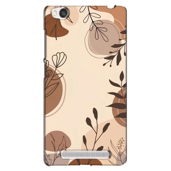 Чехол с принтом «Коричневые цветы» для Xiaomi Redmi 4A